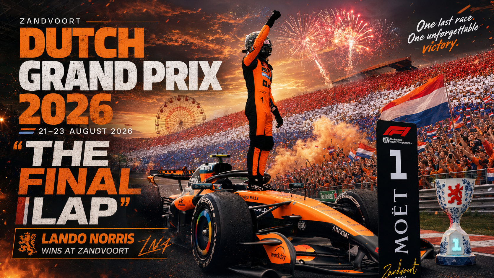 The Final Lap: Norris wint de voorlopig laatste Dutch Grand Prix op Zandvoort