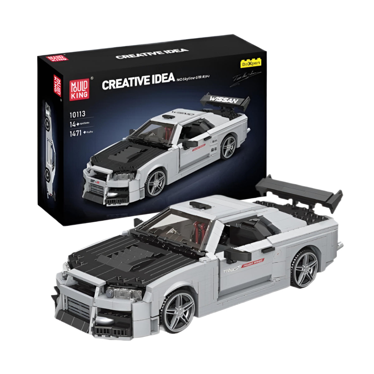 Nissan Skyline (R34) GT-R | Mould King 10113