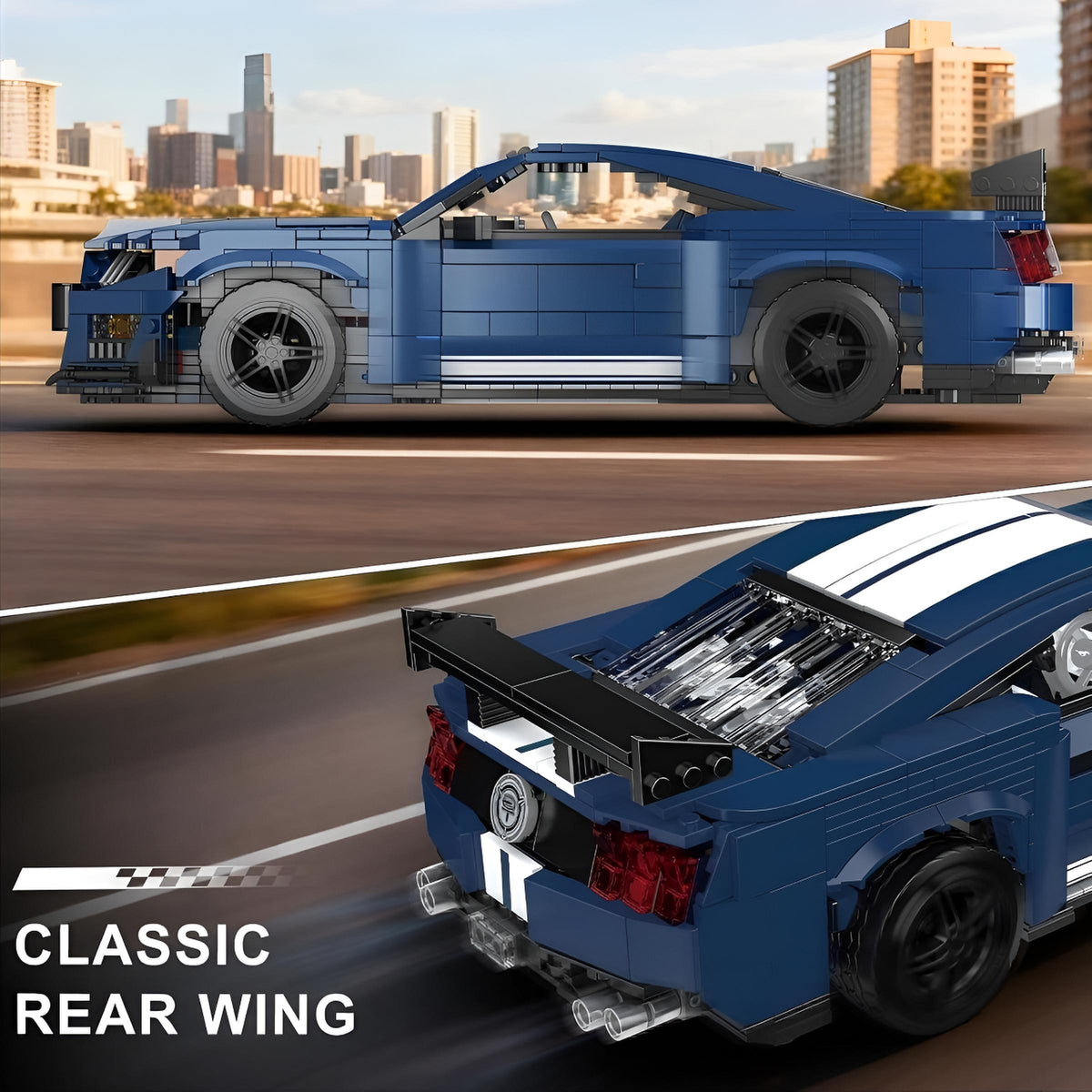 Ford Mustang Shelby GT500 | Mould King 10208 - secundaire afbeelding 3