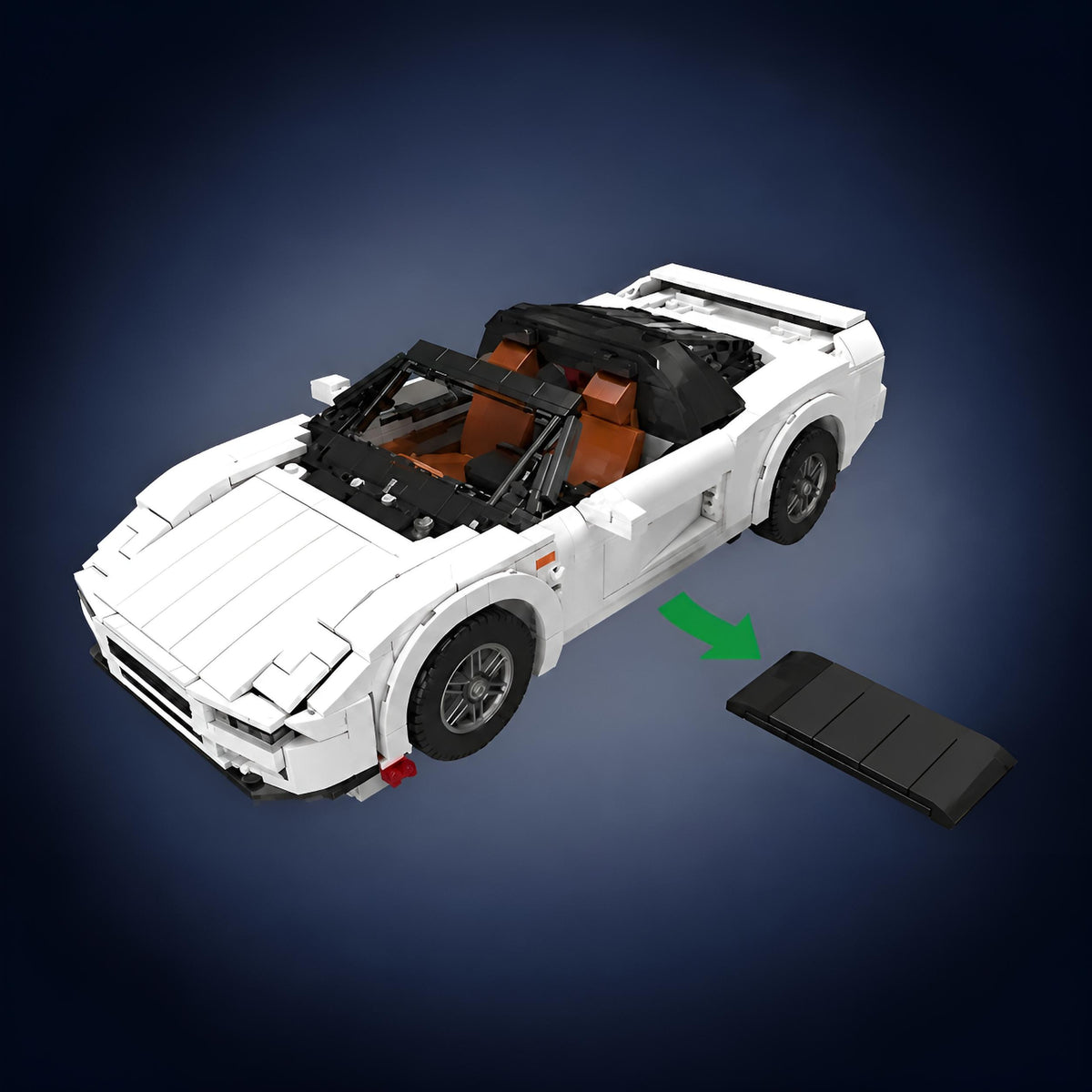Honda NSX | Mould King 10271 - secundaire afbeelding 5