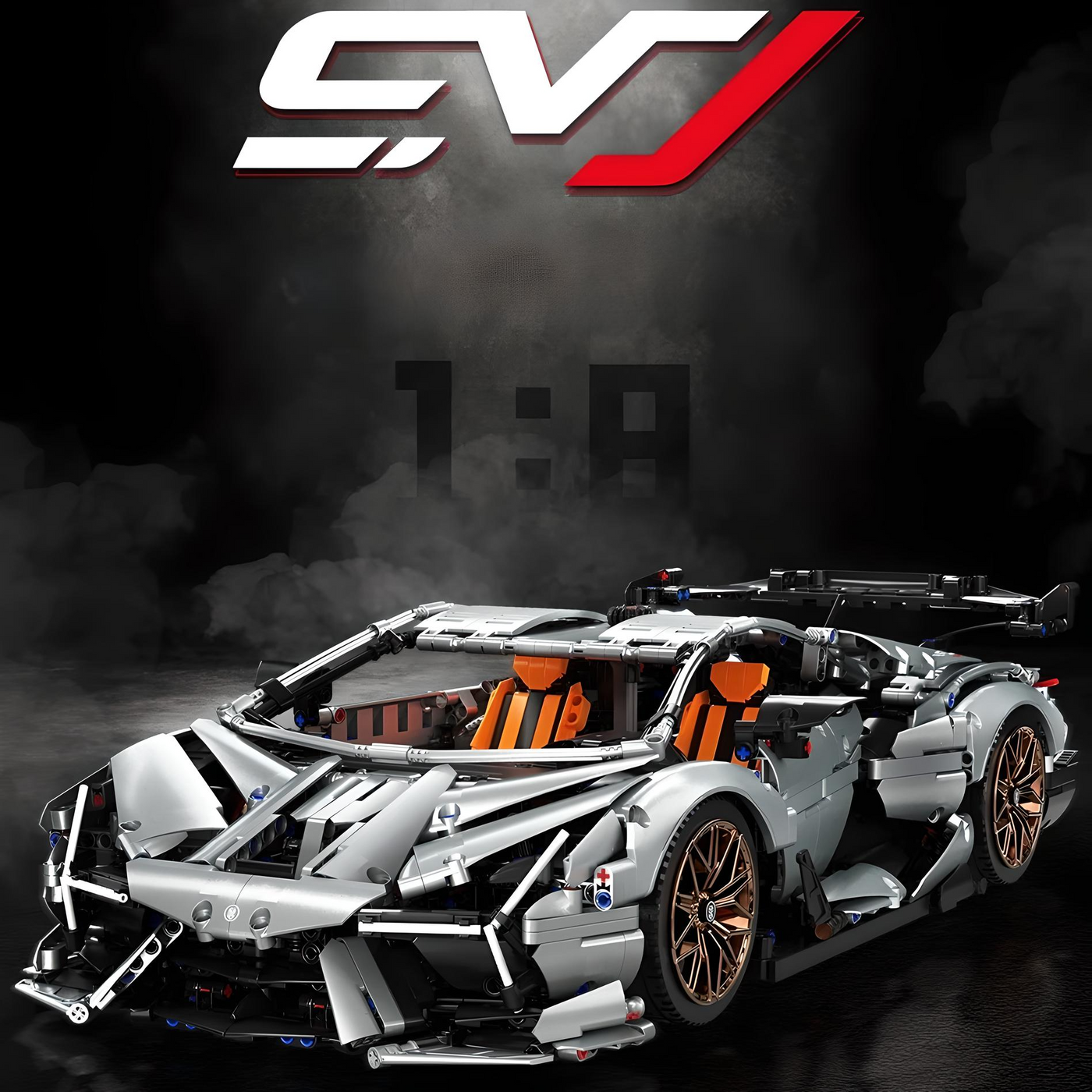 Lamborghini Aventador | SVJ Moyu Block MY8027 - secundaire afbeelding 1